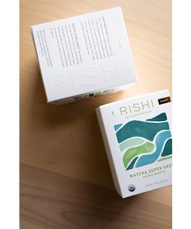 Rishi Tea Organic Green Tea Matcha - Super Green, 15 Tea Bags (1.43 oz) - Buy Online on GoSupps.com