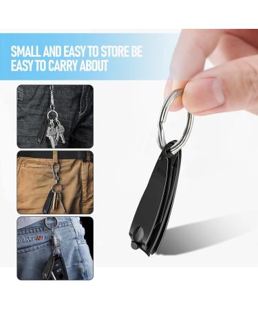 Premium Stainless Steel Nail Clipper Set - Effortless Fingernail & Toenail Cutter with File - Sharp & Durable - International Shipping Available - Buy Online on GoSupps.com