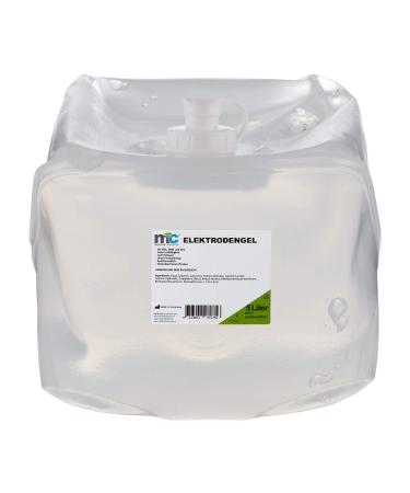 Medicalcorner24 electrode gel for ECG EMG EEG conductive gel contact gel 5 liter Cubitainer