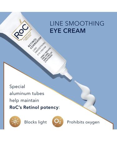 RoC Retinol Correxion Under Eye Cream Mini - Dark Circles & Puffiness Treatment | 0.25 oz Daily Wrinkle & Aging Skin Care - Buy Online on GoSupps.com