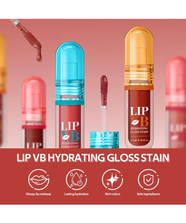 zwxqe Lip Gloss 47ml x 6 Pack Tinted Lipstick Non Sticky Care Lipstick Makeup Set for Travel Dating Wedding - Buy Online on GoSupps.com