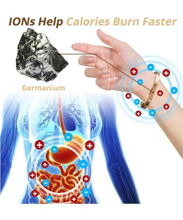 Flysmus Carly Mineral Detoxify Bangle Anti Swelling Therapy Bracelets Lymph Drainage Bracelet Lymph Drainage Magnetic Bracelet Weight Loss Bracelet Men and Women (Rose Gold) - Buy Online on GoSupps.com