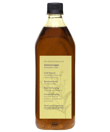 DAANA Mustard Oil for Skin - USDA Organic Extra Virgin Cold Pressed | Best for Healthy Skin - Buy Online on GoSupps.com