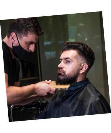 Fomiyes Double-Sided Beard Brush | Perfect Christmas Gift for Men | Hairdressing & Beard Shampoo Brush | 11.5x3.7x4.4cm - Buy Online on GoSupps.com
