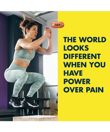 Advil Coated Tablets 200mg, 100 Count - Pain Reliever & Fever Reducer (Pack of 1) - Buy Online on GoSupps.com