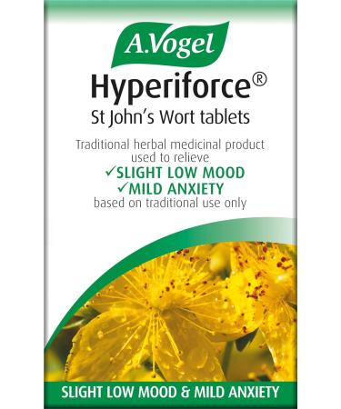 A.Vogel Hyperiforce St John's Wort Tablets - Relieves Slightly Low Mood & Mild Anxiety - 120 Tablets - Buy Online on GoSupps.com
