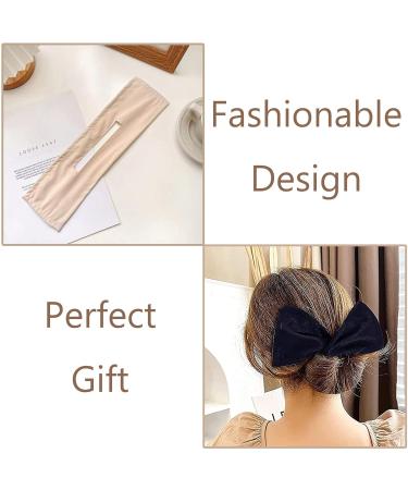 Tukeva 4-Piece Hair Knot Maker Set | French Bun & Knot Tools for Easy Stylish Updos - International Shipping Available - Buy Online on GoSupps.com