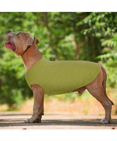 Shop Hjumarayan Thin Dog Sweater for Medium-Sized Dogs | Washable Striped Fleece Shirt for Corgis & Dachshunds - Buy Online on GoSupps.com