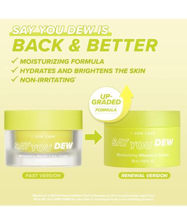 I DEW CARE Glow-Key Eye Cream + Say You Dew Brightening Vitamin C Cream with Niacinamide Bundle - Buy Online on GoSupps.com