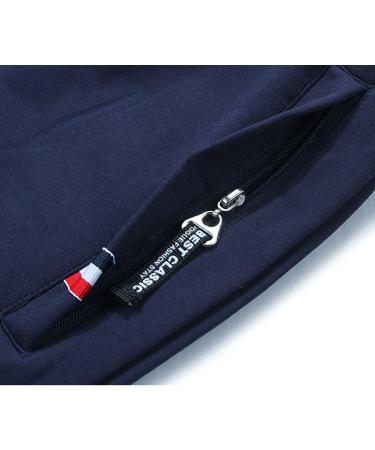 JustSun Men's Black Jogging Shorts with Zipper & Elastic Waist - Lightweight Sports Pants for Comfortable Fitness & Outdoor Activities - Buy Online on GoSupps.com