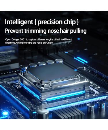 2024 Ear and Nose Hair Trimmer for Men & Women - Painless Eyebrow & Facial Hair Removal Rechargeable waterproof Double-Edged Blade - Buy Online on GoSupps.com