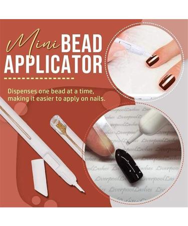 Buy Nail Bead Pen - 4 Colors 0.8mm Nail Art Bullion & Dotting Tool for Perfect Rhinestone Designs - Buy Online on GoSupps.com