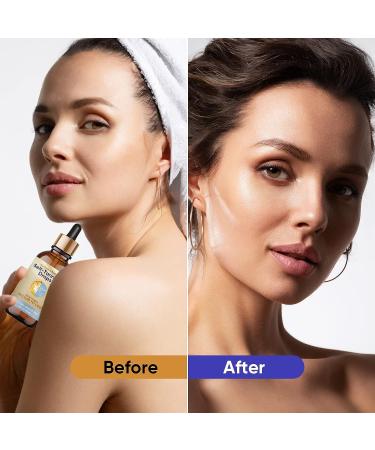 Face & Body Self Tanner Drops | Sunless Bronzing Drops for Face Tan | Long-Lasting Formula | 30ml*2 - Buy Online on GoSupps.com