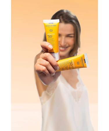 Isispharma Uveblock SPF50+ Dry Touch 40ml - Best Sunscreen for All Skin Types | High Protection UV Defense - Buy Online on GoSupps.com