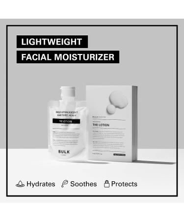 BULK HOMME Men's Lightweight Daily Face Lotion 3.5 oz - Non-Greasy Moisturizer for All Skin Types | Men's Natural Skin Care - Buy Online on GoSupps.com
