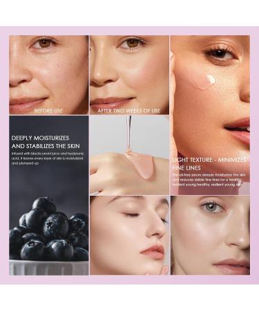 Black Currant Serum Dew Drop - Glow Hyaluronic Acid Serum to Moisturizing & Improve Dullness - Black Currant Serum to Firming & Lightening Fine Lines - Lightweight Texture Smooth Skin (Black Currant) - Buy Online on GoSupps.com