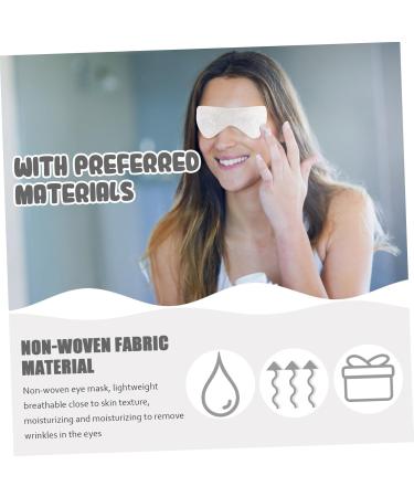 DRESSOOS Eye Supply Cotton Eye Paper 15 Sheets Eye Mask Paper Film Non-woven Fabric Skin Care White Eye Pads Nursing Accessories - Buy Online on GoSupps.com