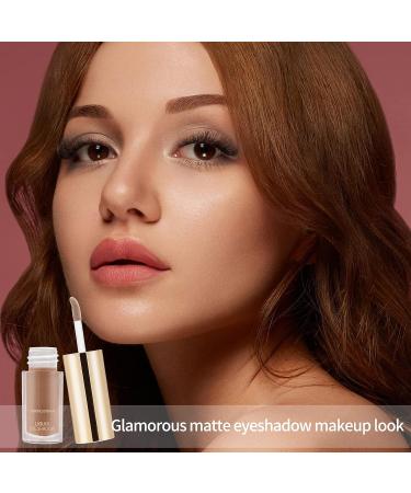 Boobeen Liquid Matte Eyeshadow | Long Lasting & Waterproof | Velvet Matte Cream | Neutral Nude Makeup - Buy Online on GoSupps.com