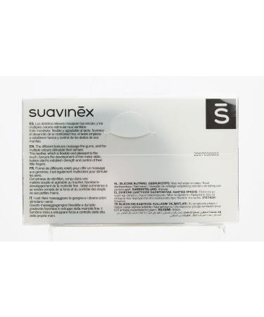 Suavinex Silicone Teether for Babies - Flexible Lightweight Rainbow Design for Newborns (0+ Months) - Buy Online on GoSupps.com