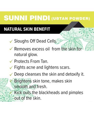 PUB Sunnipindi Herbal Bath Powder Ubtan Body Scrub Face Pack Tan Removal Ancient Ayurvedic Healing Enriched with Numerous Herbs 200Gms - Buy Online on GoSupps.com