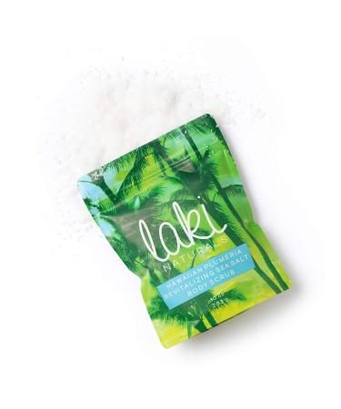 Laki Naturals Body Scrub | Exfoliating Sea Salt & Volcanic Clay Scrub - Natural Hawaiian Detox (10oz - Buy Online on GoSupps.com