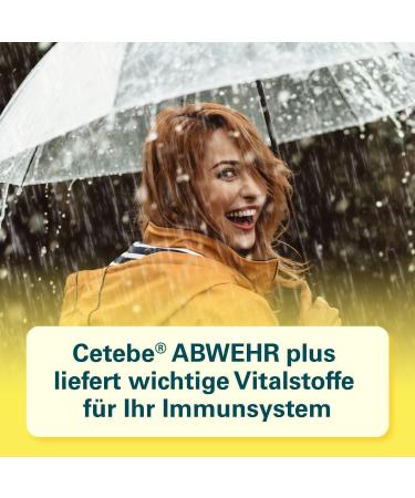 Cetebe Defense Plus - Triple Support Supplement with Vitamin C D & Zinc - 30 Capsules for Immune Health - Fast International Shipping - Buy Online on GoSupps.com