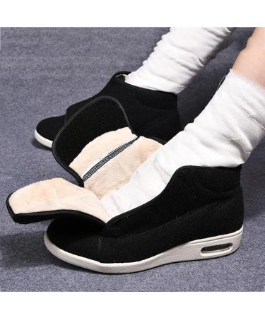 MisFun Diabetic Shoes for Men - Warm Wool Medical Shoes for Edema and Swollen Feet - Buy Online on GoSupps.com