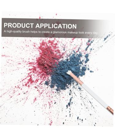 Baluue 24 Pcs Eye Shadow Brush Home Use Eyeshadow Brush Dual Sided Eyeshadow Eye Primer Wooden Handle - Buy Online on GoSupps.com