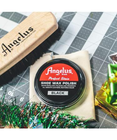 Angelus Perfect Stain Shoe Wax Polish 2.6oz Dark Brown - Buy Online on GoSupps.com