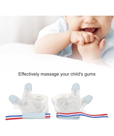 Three-Sailing Thumb Sucking Stop: Finger Protection Glove & Bite Ring for Nail Biting Prevention - Ideal for Babies - Buy Online on GoSupps.com