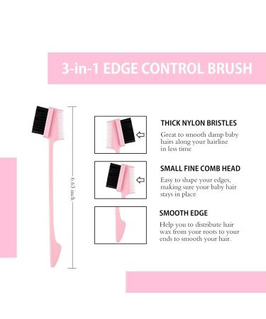 4-Piece Wig Set | Invisible Wig Glue & Remover | Lace Melting Band & Edge Brush | Beginner Cosplay Kit for Women & Girls - Buy Online on GoSupps.com