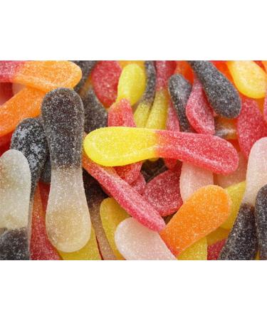 Kingsway Vegan Fizzy Tongues - 3kg Sour Fruit and Cola Flavoured Gummies Candy - Buy Online on GoSupps.com