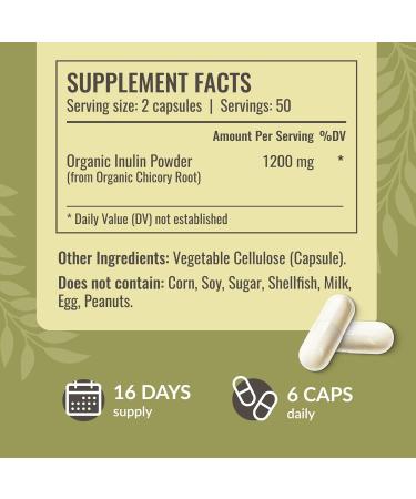 HERBAMAMA Mastic Gum and Inulin Kit - Bundle of Mastic Gum Capsules & Inulin Fiber Capsules - Vegan Non-GMO Gelatin-Free - 2 Pack - Buy Online on GoSupps.com