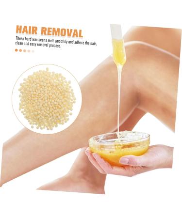 Healeved 1Bag Wax Beans for Hair Removal Hard Wax Beans for Women Men Suitable for Arm Leg Face Underarms Cream Soft Effective Skin Care - Buy Online on GoSupps.com