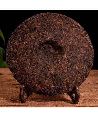 HQZM Yunnan 10 Years Old Fermented Puer Ripe Tea Cake Old Tree Dry Storage Aged Tea 357g - Buy Online on GoSupps.com