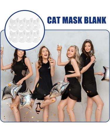 Homoyoyo 20 PCS Fox Masks - DIY Paper Masquerade Masks for Halloween Cosplay & Costume Parties - Buy Online on GoSupps.com