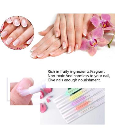 2PCS Lily & Apple Cuticle Oil Pens for Nail Care - Prevent Cracking and Dryness - Buy Online on GoSupps.com