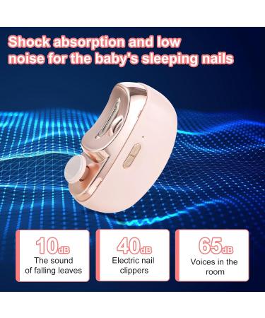 Buy Electric Nail Clipper - Automatic USB Nail Cutter for Seniors & Adults (Pink) - International Shipping Available - Buy Online on GoSupps.com