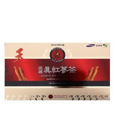 TG153 Korean Red Ginseng Instant Tea - 100 Sachets | Sweet Alternative to Coffee - Buy Online on GoSupps.com
