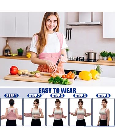 Back Brace and Posture Corrector for Women and Men Back Straightener Posture Corrector Scoliosis and Hunchback Correction Back Pain Spine Adjustable Corrector(Black M Waist 26-34 inch) - Buy Online on GoSupps.com