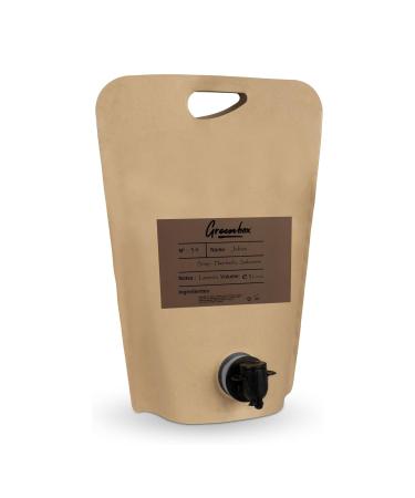 INTERCABO ORGANIC bag in box hand soap refill - Moisturizing and lavender scented hand soap 3L. Eco-friendly packaging and carry handle. Save money and the environment.