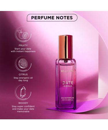 Bell'a Vita Luxury Skai Aquatic & Date Women Perfume Combo with Bergamot Pink Pepper|Fruity Long Lasting EDC EDP Fragrance Liquid Scent Pack of 2 20 Ml each. - Buy Online on GoSupps.com