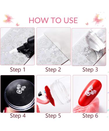 NICENEEDED 6 * 12cm Angel Nail Stamping Plates Finger Angel Different Designs Nail Printing Template Stainless Steel Nail Art Stamp Stencils Tools for DIY Making Style 2 - Buy Online on GoSupps.com