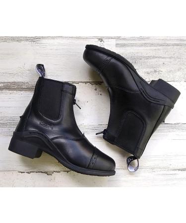 BasEQ Rachel Women's Leather Paddock Boot 6 - Black | One Stop Equine Shop - Buy Online on GoSupps.com