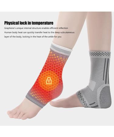 Cosiki Foot Sleeve - Elastic Self-Heating Graphene Ankle Support for Sports | International Shipping Available - Buy Online on GoSupps.com