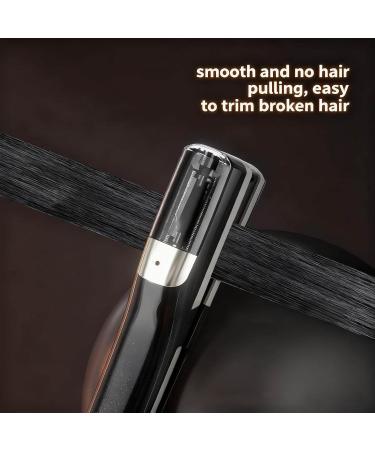 DEEguesu Universal Trimmer for Split Ends Portable and Suitable for Split Ends and Damaged Hair Ideal for Home and Travel Use Pink Pink - Buy Online on GoSupps.com