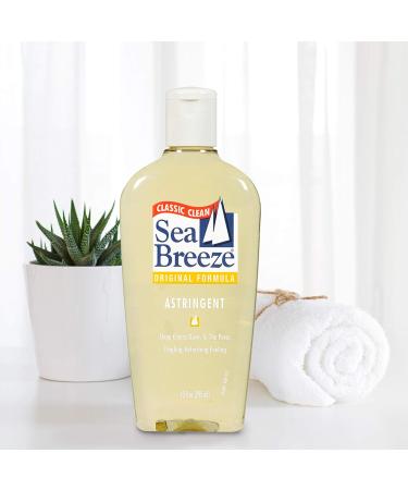 Sea Breeze Deep Cleaning Facial Astringent 10oz - Pack of 3 - Buy Online on GoSupps.com