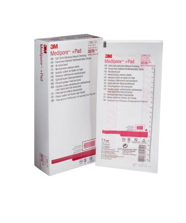 3M MEDIPORE +PAD Soft Cloth Adhesive Wound Dressing