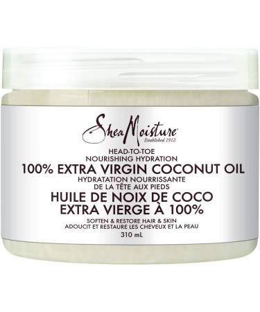 Shea Moisture 100% Virgin Coconut Oil for skin and hair Head to Toe Nourishing Hydration & Strengthen & Restore Leave-in Conditioner for dry hair Jamaican Black SKIN_MOISTURIZER + HAIR_STYLING - Buy Online on GoSupps.com