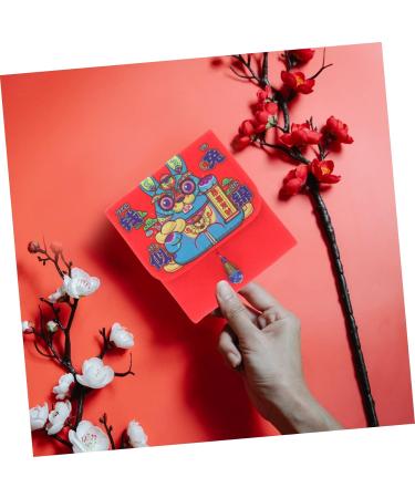 ABOOFAN 8 Pcs 2023 Year of The Rabbit Red Packets Wedding Envelopes Gifts Hong Bao Bag Red Envelope Chinese Wedding Holiday Card Envelope New Year Red Pocket Cloth Lucky Fabric Child - Buy Online on GoSupps.com